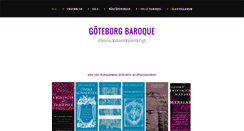 Desktop Screenshot of goteborgbaroque.se
